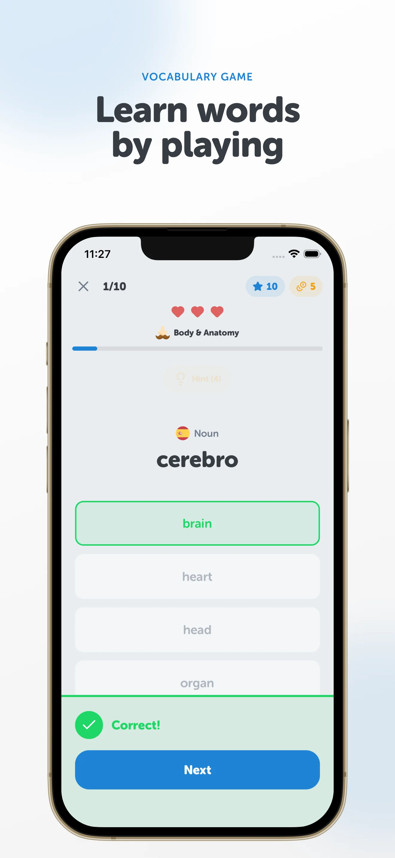 Vocaboola app screenshot 1