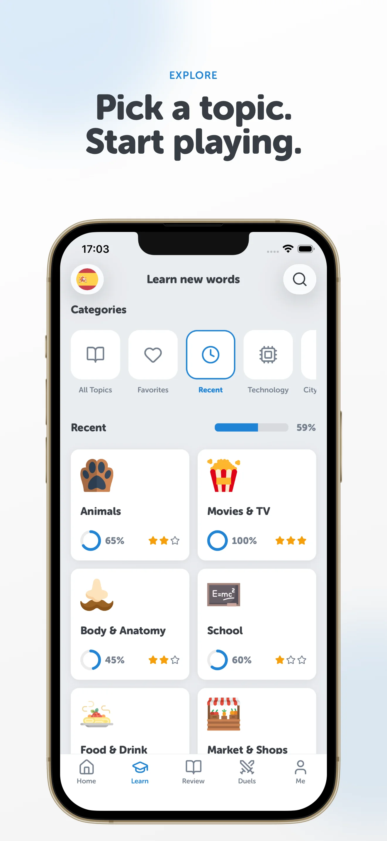 Vocaboola app screenshot 2