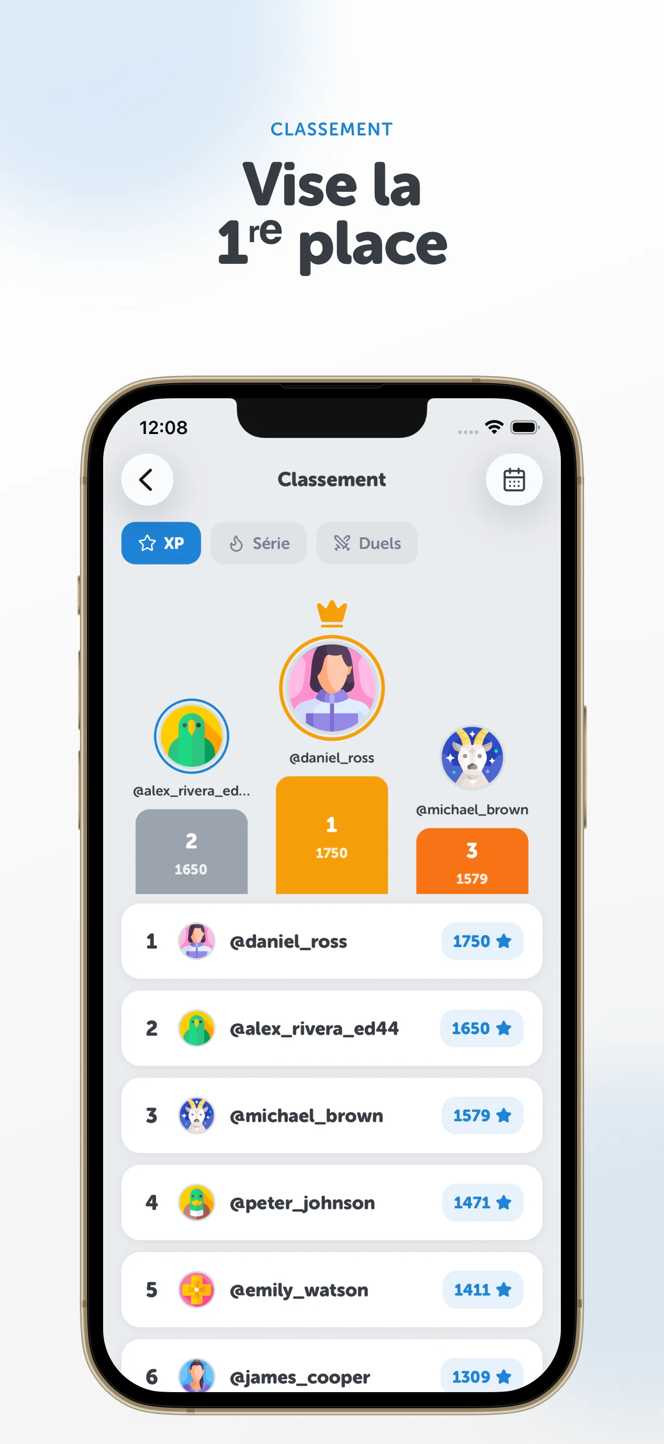 Capture d'écran de l'app Vocaboola 6